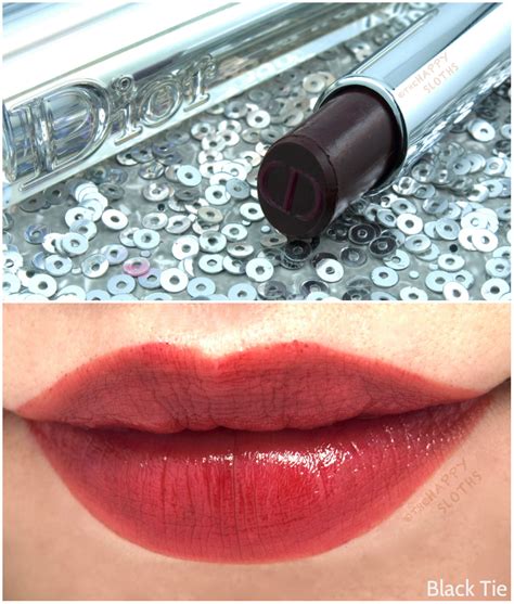 dior lipstick black tie